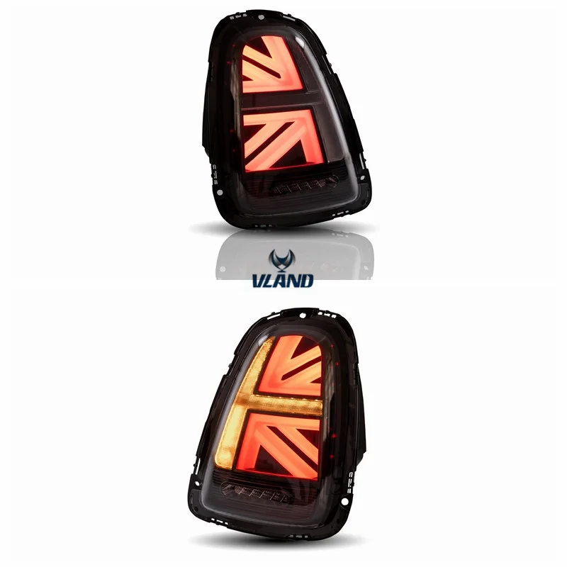 VLAND Factory 2th Gen Mk II One Hardtop SD R56 R57 R58 R59 Rear Lamp LED 2007-2013 Cooper S Tail lights Assembly For BMW Mini