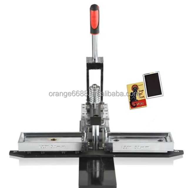 115*40mm Custom Tin Fridge Magnet Machine Hand Press Fridge Making Machine Magnet Maker Machine