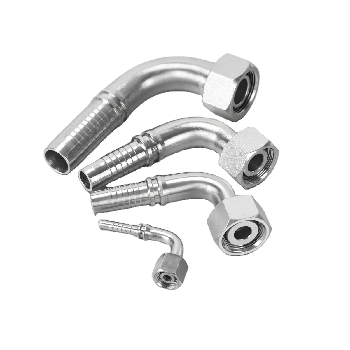 High pressure carbon steel bsp thread hydraulic hose pipe male/female fittings connections for hoses custom professing part