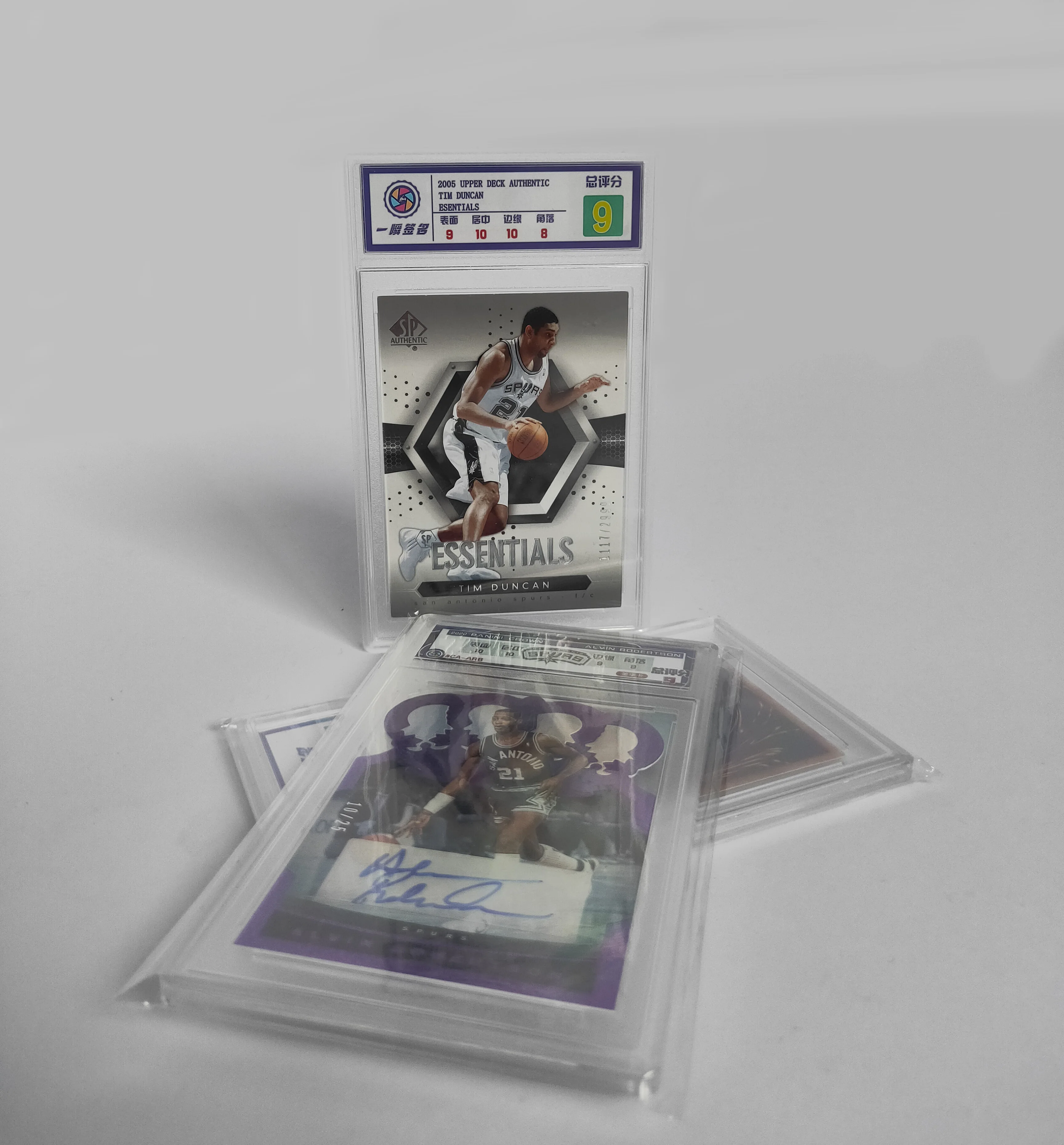 Plastic Custom Grading Card Holders PSA/ Beckett/ CROWN ROYALE BASKETBALL Card Case Graded Card Slab