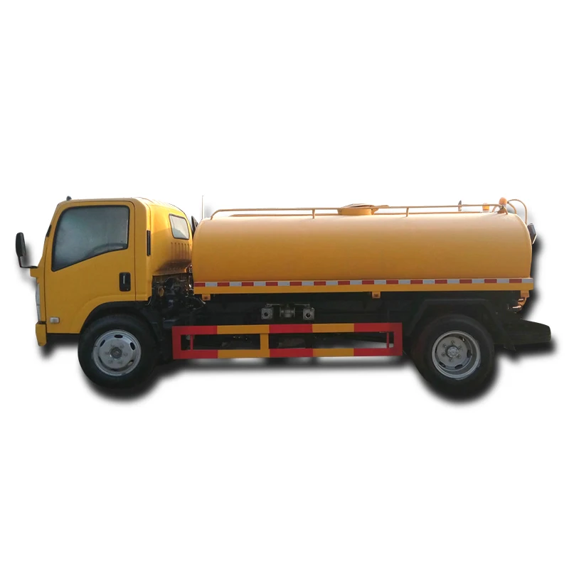 ISUZU  NPR ELF 700P 6m3 Water Tank Truck 6 wheeler Stainless Steel body
