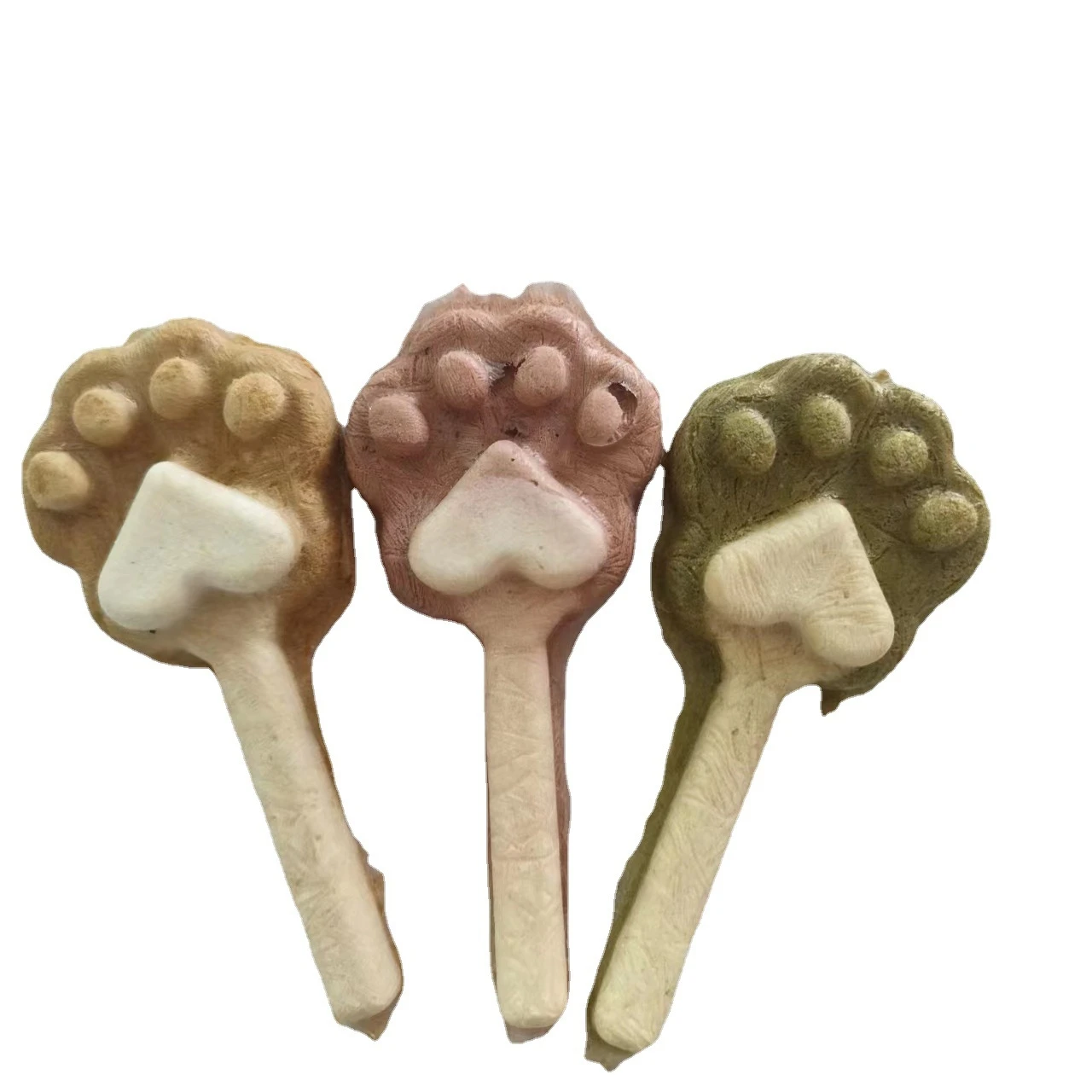 Wholesale Pet Freeze-Dried Cute Cat Paw Lollipops Snacks Pet Treats for Dogs Cats