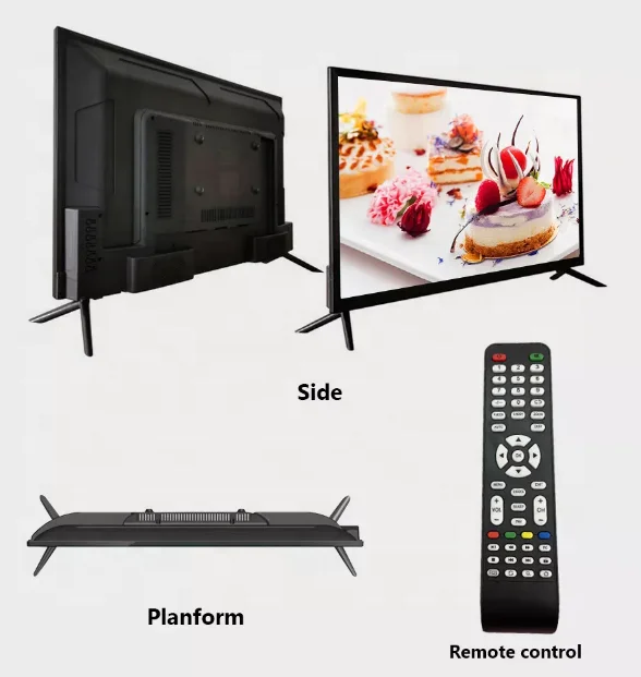 OEM TV Manufacturers Narrow Border Frameless smart tv Televisores smart tv 80 pouce portable led smart Televisores