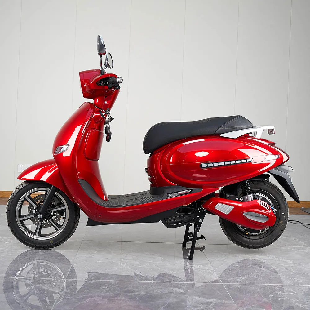 12inch electric motorcycle adult retro style 65km/h speed fast high quality moped electric scooter adult mobility scooter