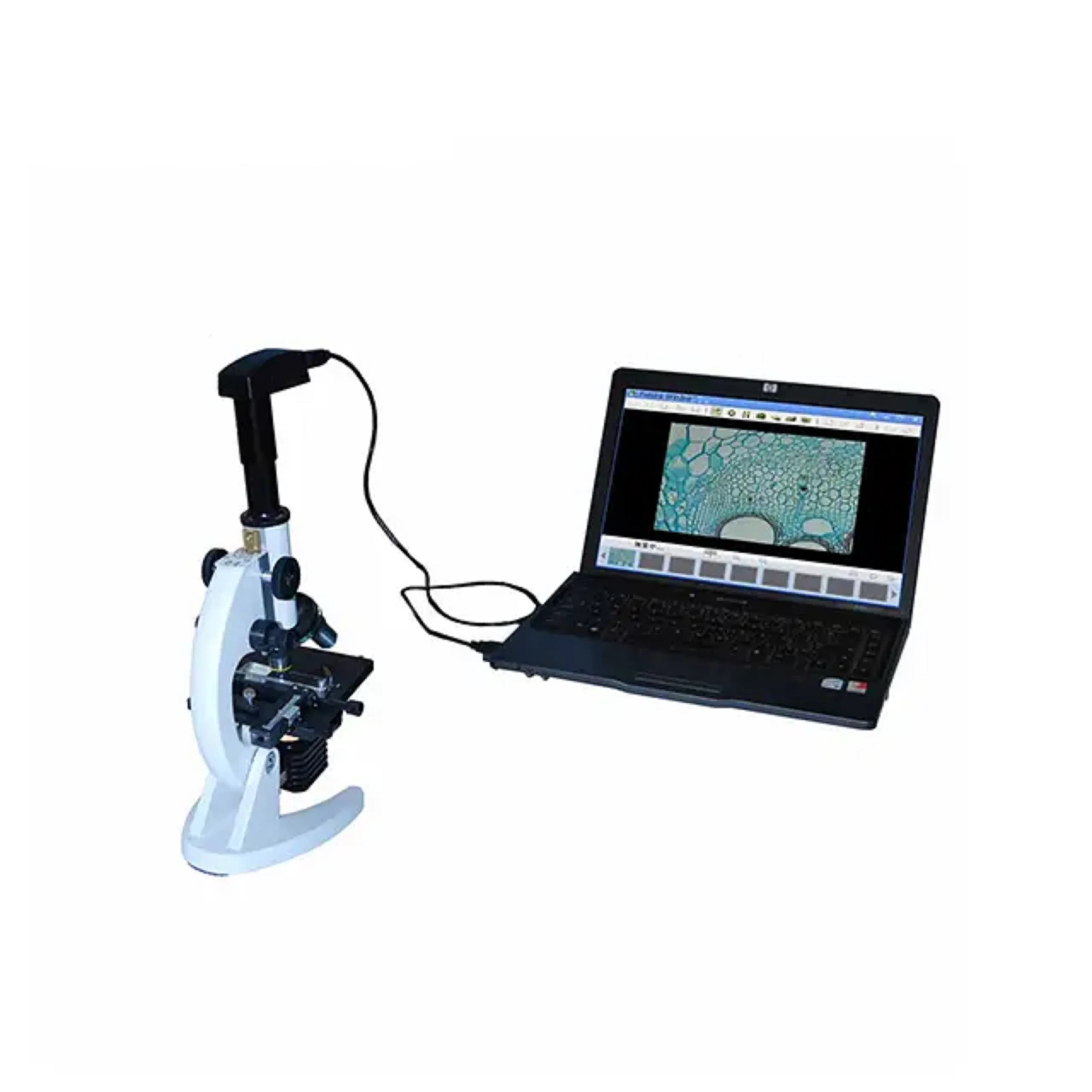 DBMSR350-44  USB digital biological microscope for student use