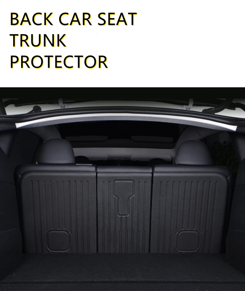 Tesla Model Y Second Row Seats Back Cover All Weather Seat Protector Pet Mat for 2022 2021 2020 Model Y accessories