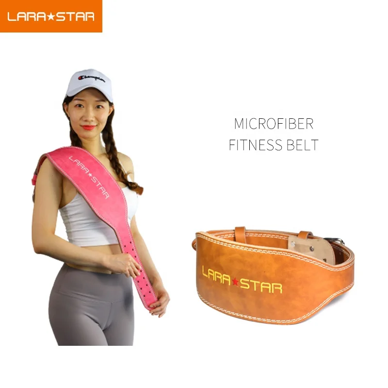 Ремень из микрофибры с логотипом на заказ, ремень для тяжелой атлетики, тренажерного зала, фитнеса, бодибилдинга, поддержка талии