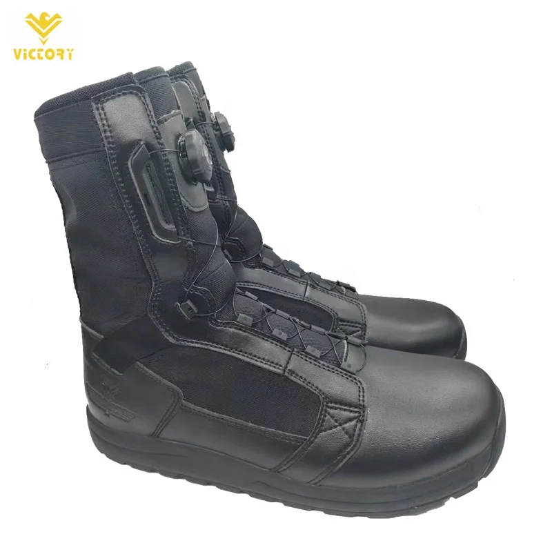 Men shoes 2022 leather walking style shoes factory boots tactical boots men