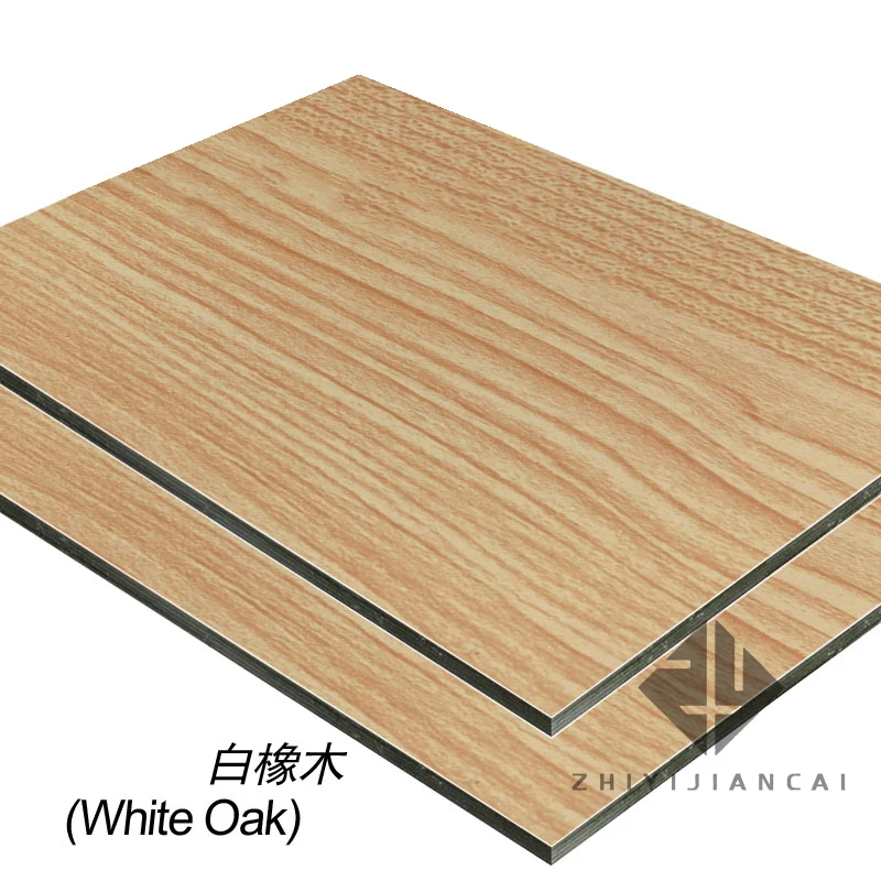 Aluminum composite plate anti-scratch wood grain stone grain indoor and outdoor wall door signboard background