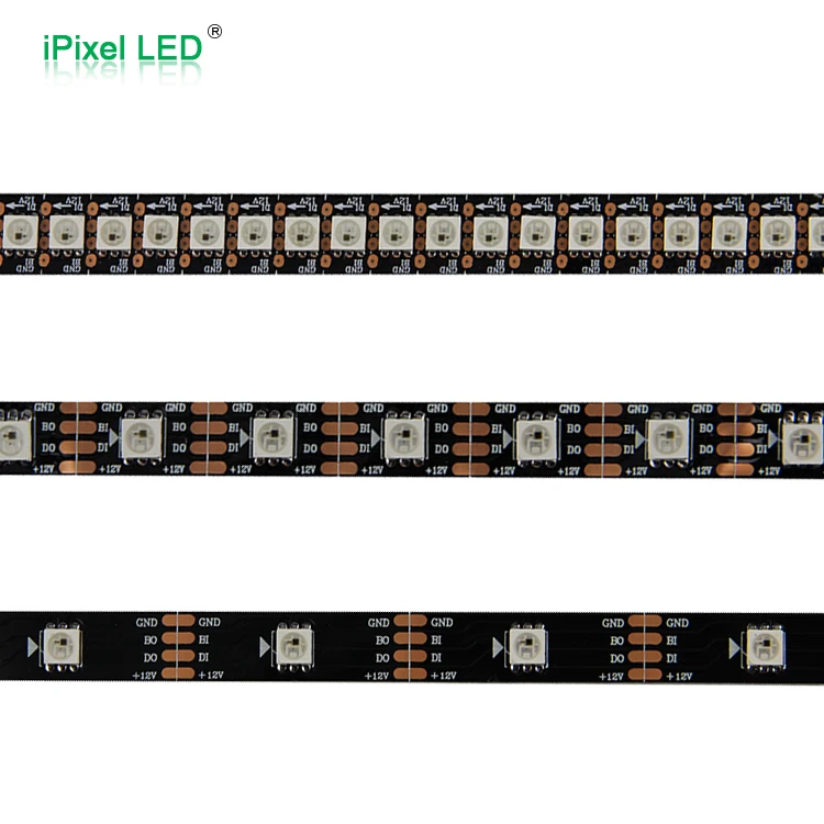 iPixel WS2815 double signal Break Continue DC12V flexible rgb led strips with full color