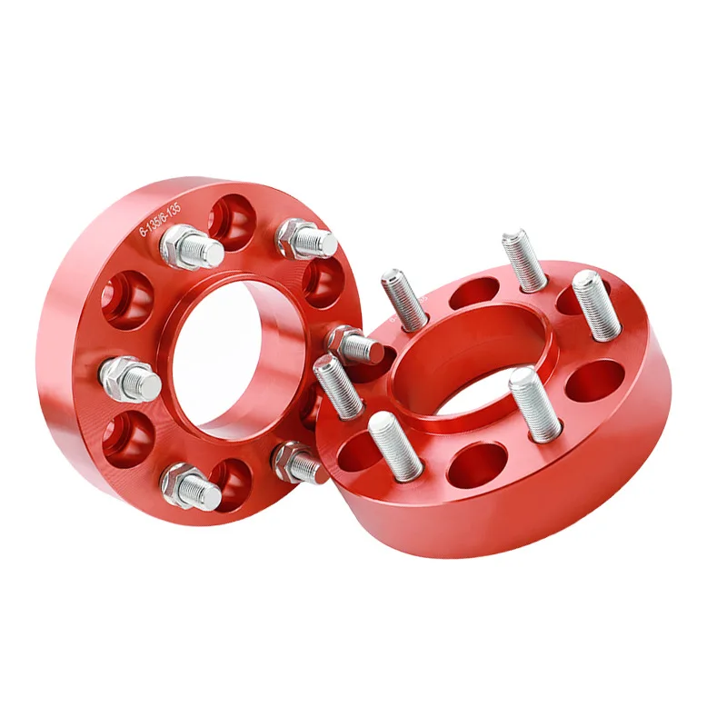 Wholesaler supplier Custom 2 inch 6061-T6 Aluminum Alloy Hubcentric Adapter Studs Forged Wheel Spacers