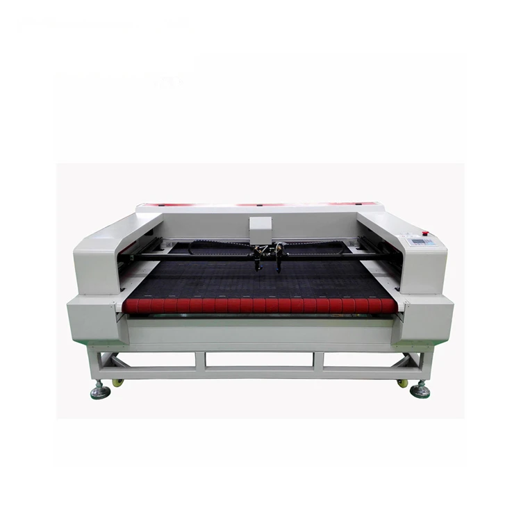 High Performance Mon-metal Shoes Upper 150W CNC Laser Cutting Machine with Double Head