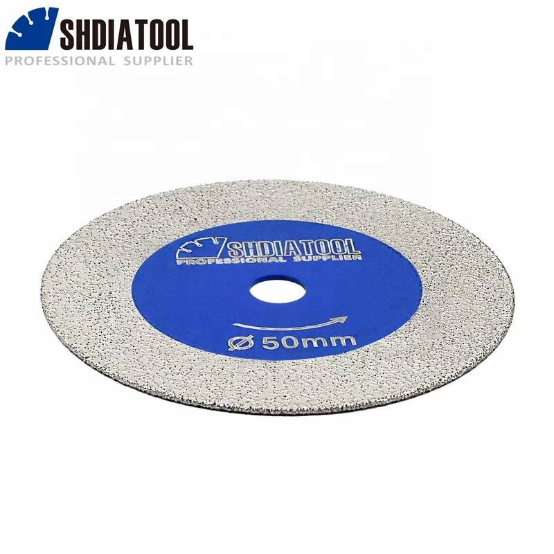 30/40/50mm Vacuum Brazed Diamond Mini Engraving Saw Blade Ultra-Thin Glass Cutting Disc for Cutting Carving Glass
