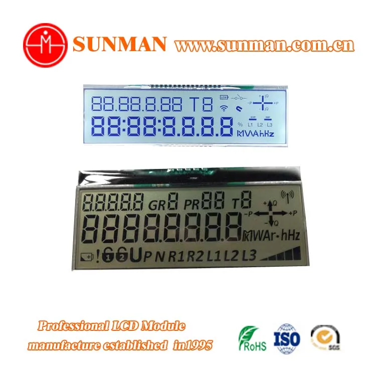 Цифровой ЖК-дисплей изготовление размеров под заказ ЖК-монитор 7 в корпусе с двурядным расположением выходов и панели для счетчика воды