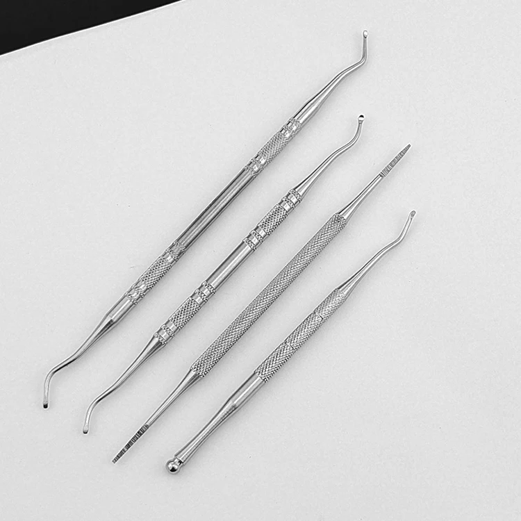 Hook Ingrown Double Ended Ingrown Toe Correction Lifter File Toe Nail Care Manicure Pedicure Toenails Clean Foot Care Tool