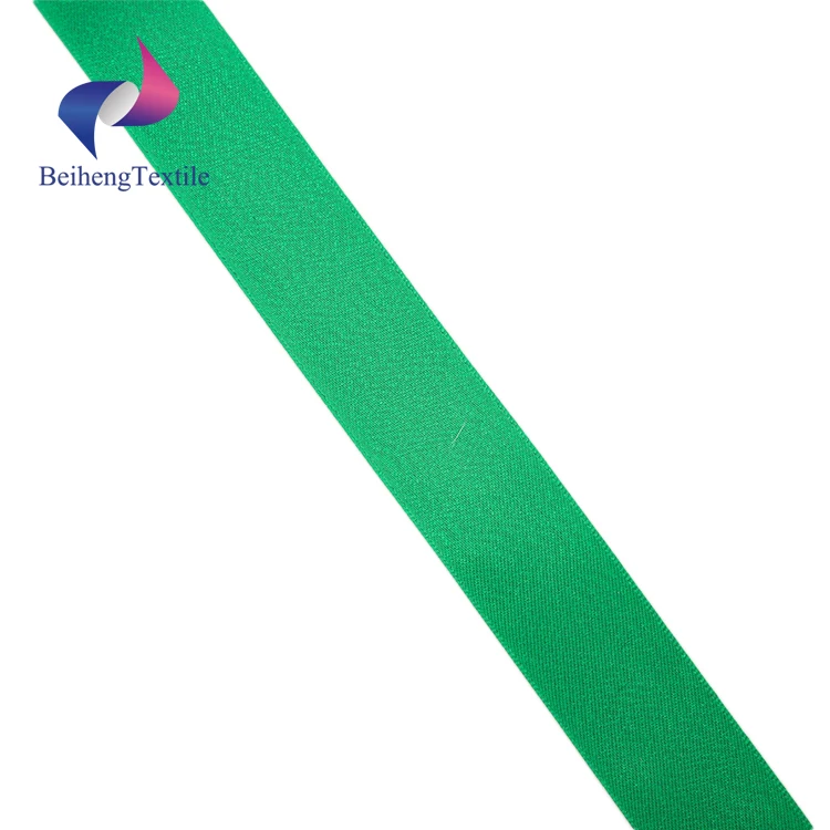 Wholesale Polyester Double Faced Gold Color Glitter Metallic Decorative Ribbon 16mm