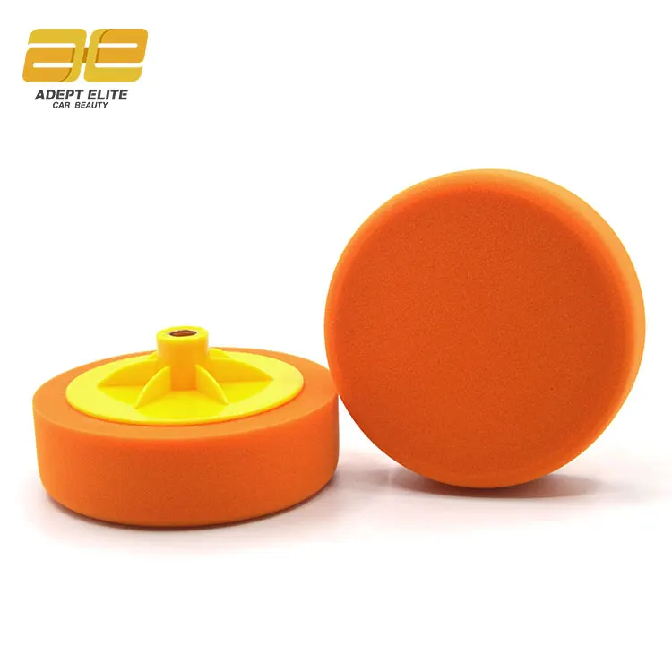 150mm Sponge Buff Polishing Pad with Threaded Hole for Car Polisher Waxing and Auto Waxing Sanding
