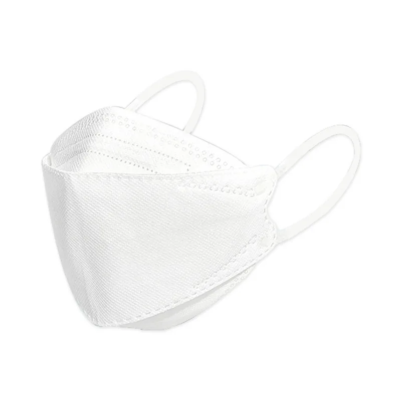  Оптовая продажа Корейская маска в форме рыбы KF 94 из нетканого материала черная белая одноразовая Защитная для лица Cubrebocas KF94
