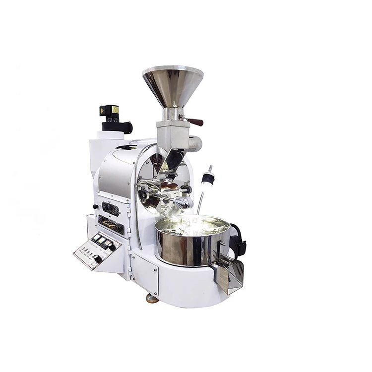 BK Coffee Roaster Profesional White Curve 360g Household Cq Automated Dalian Cr-15 Dl-2kg Micro Coffee Roaster 1-2 kg