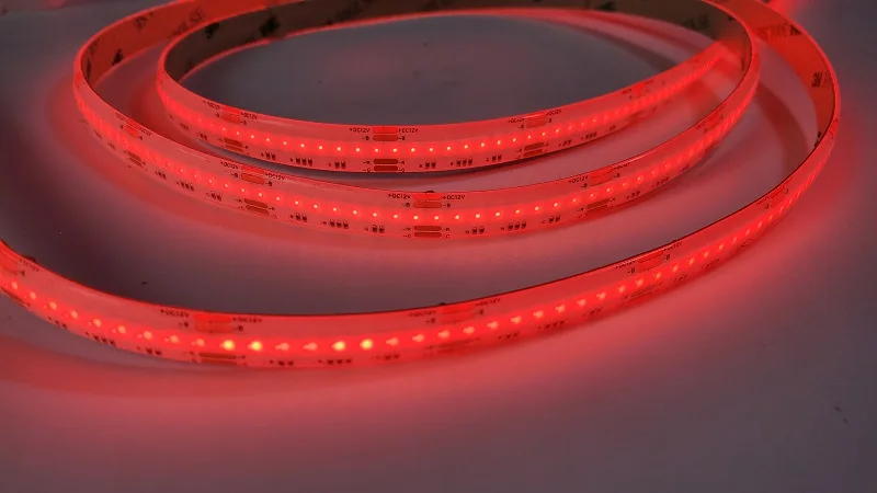 COB LED Light RGB 90 Copper 80 Led Strip Lights Ip20 Landscape DC 24V Rose Lighting Manual Button,remote Control -35 - 70 50000