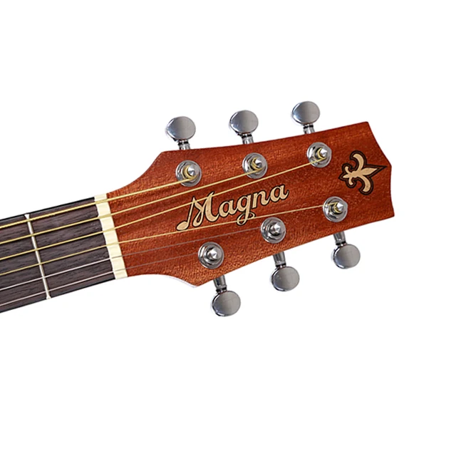 Newest Manhogany Archtop Carbon Fiber Shape SJ Body Acoustic Guitar