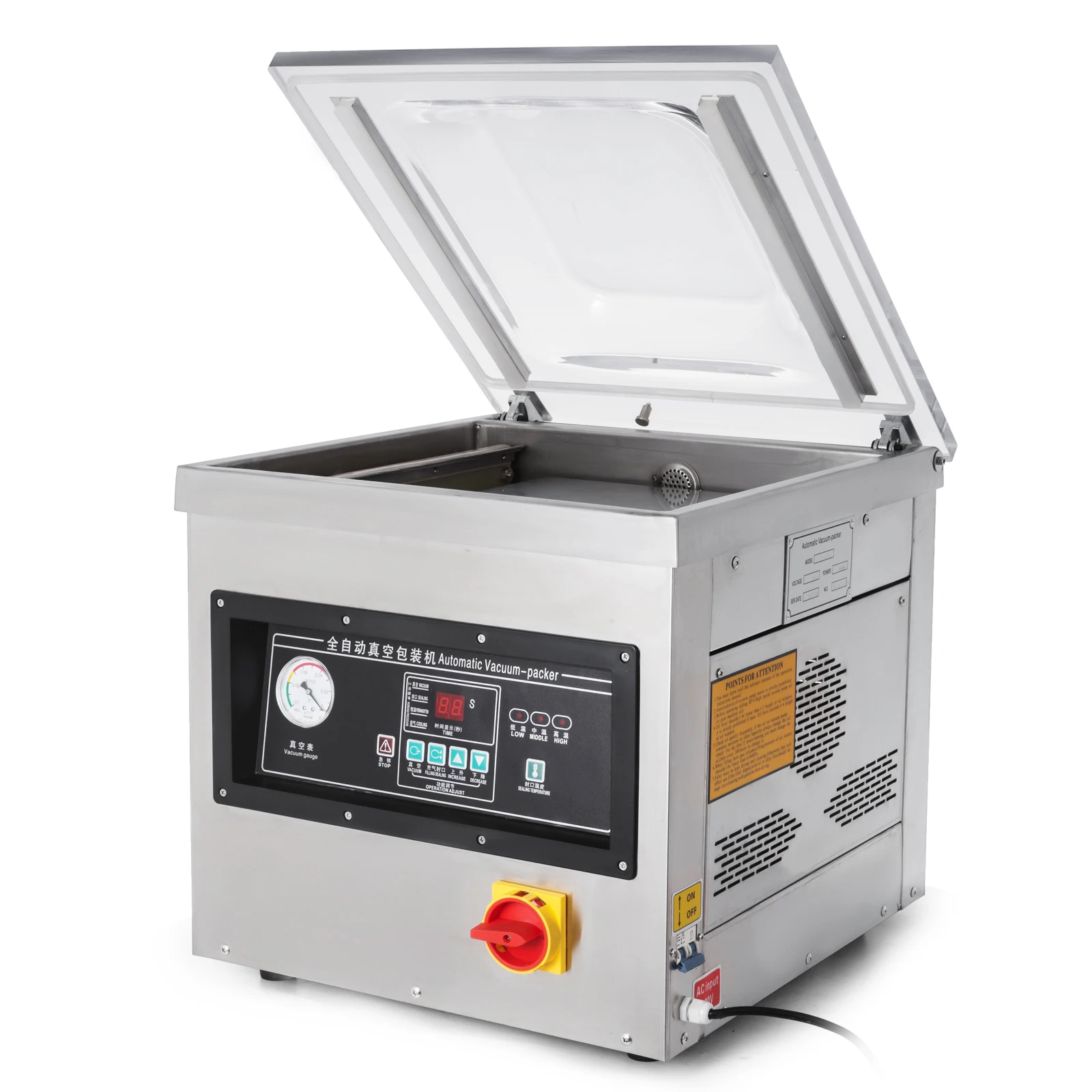 Автоматическая Ce нитровая вакуумная упаковочная машина, упаковочная машина с одной камерой, вакуумная упаковочная машина для пищевых производителей