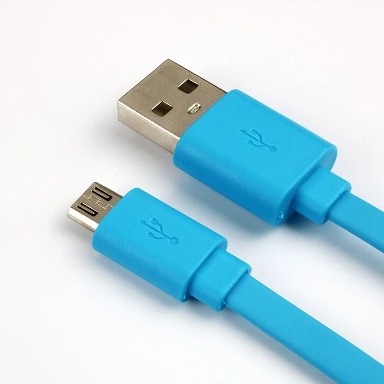 android phone cable charger flat noodle ultra thin micro usb cable