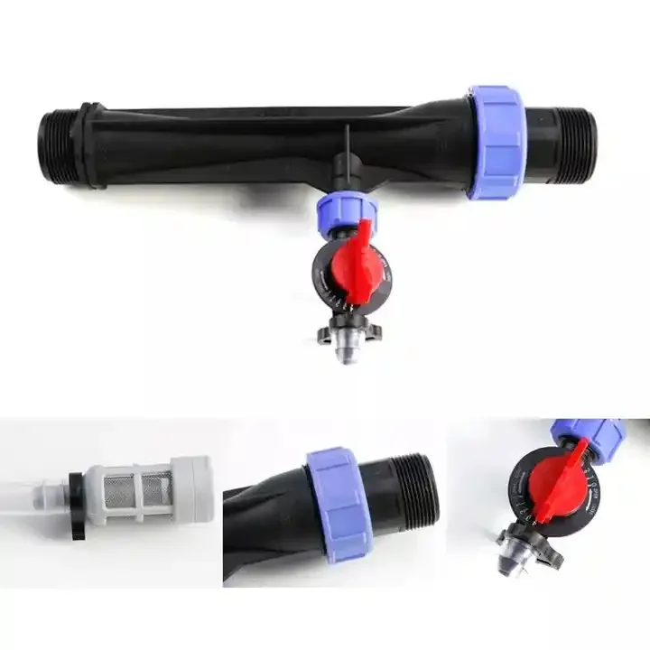 factory price 1 inch (32 mm)Agriculture Fertilizers Spreader Venturi Fertilizer Injector for Drip Irrigation system