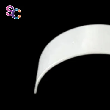 Advanced high-purity alumina ZTA ceramic semi-ring ceramic parts