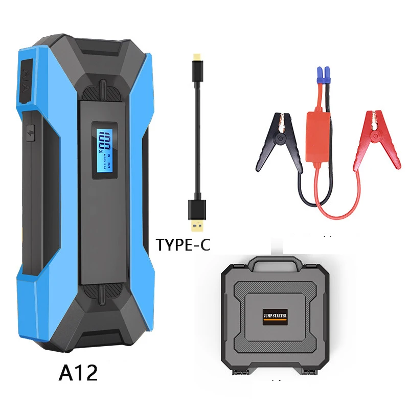 Manufacturer 12V Car Jump Starter Battery Portable Car Emergency Tools Jump Starter Auto Emergency Power Bank Battery Booster