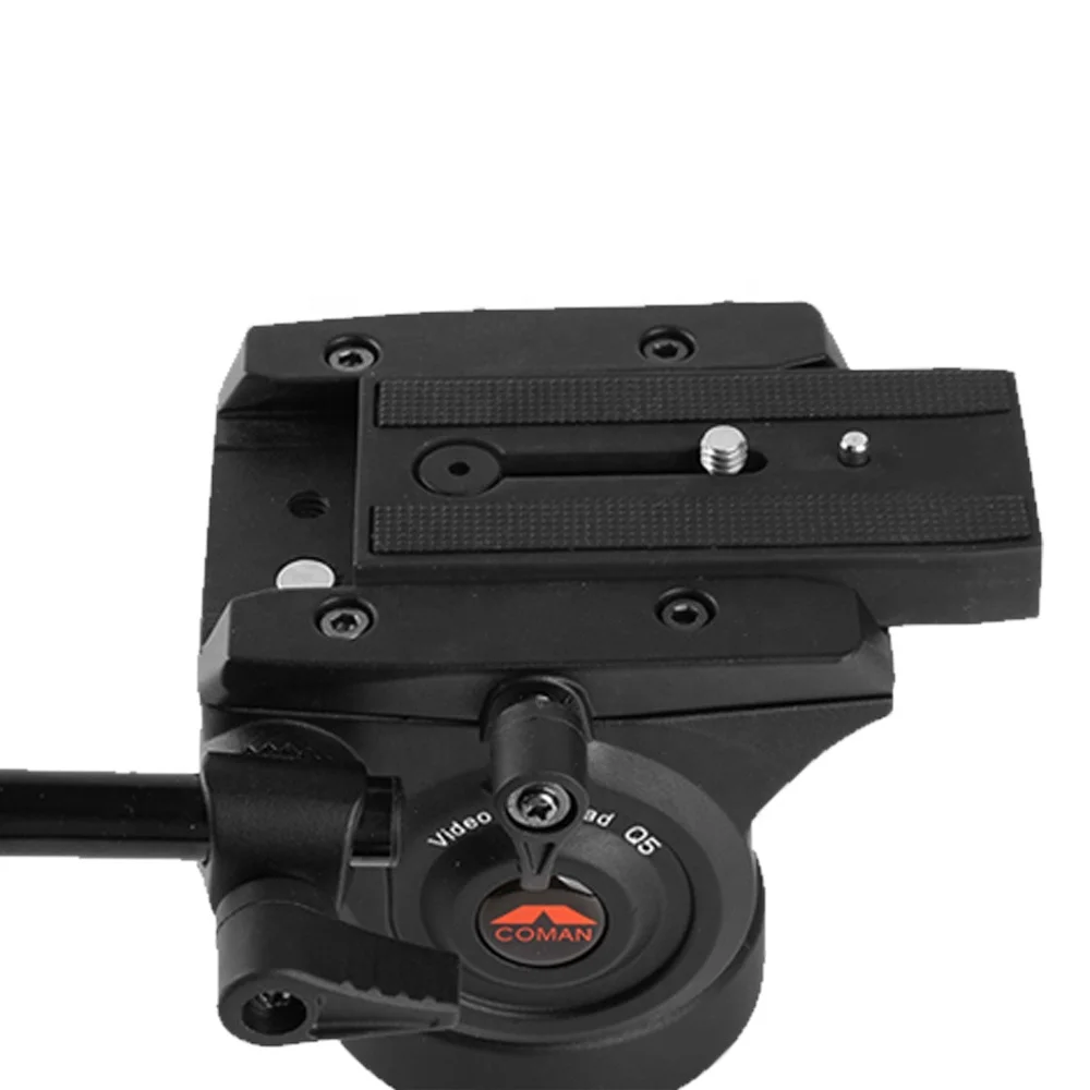 Coman Q Series video Q5  fluid head for nikon dslr camera tripod with competitibve price high quality
