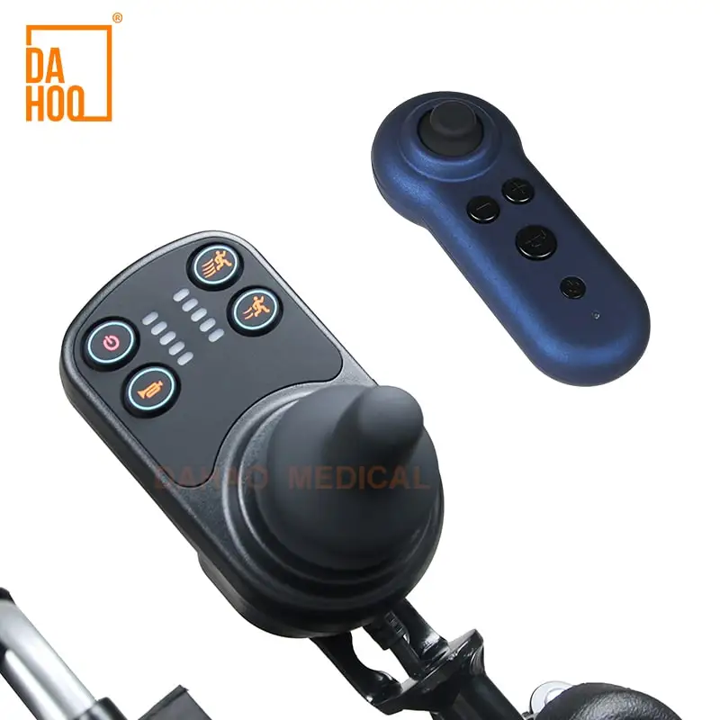 Wholesale Multifunction Smart Wheel Chair Foldable Electric Wheelchair With Easy Wireless Joystick Controller