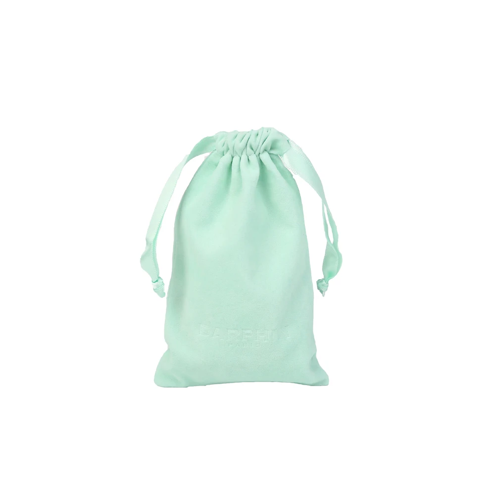 Professional Manufacturer Portable Small Light Green Gift Luxury Pen Pouch Velvet