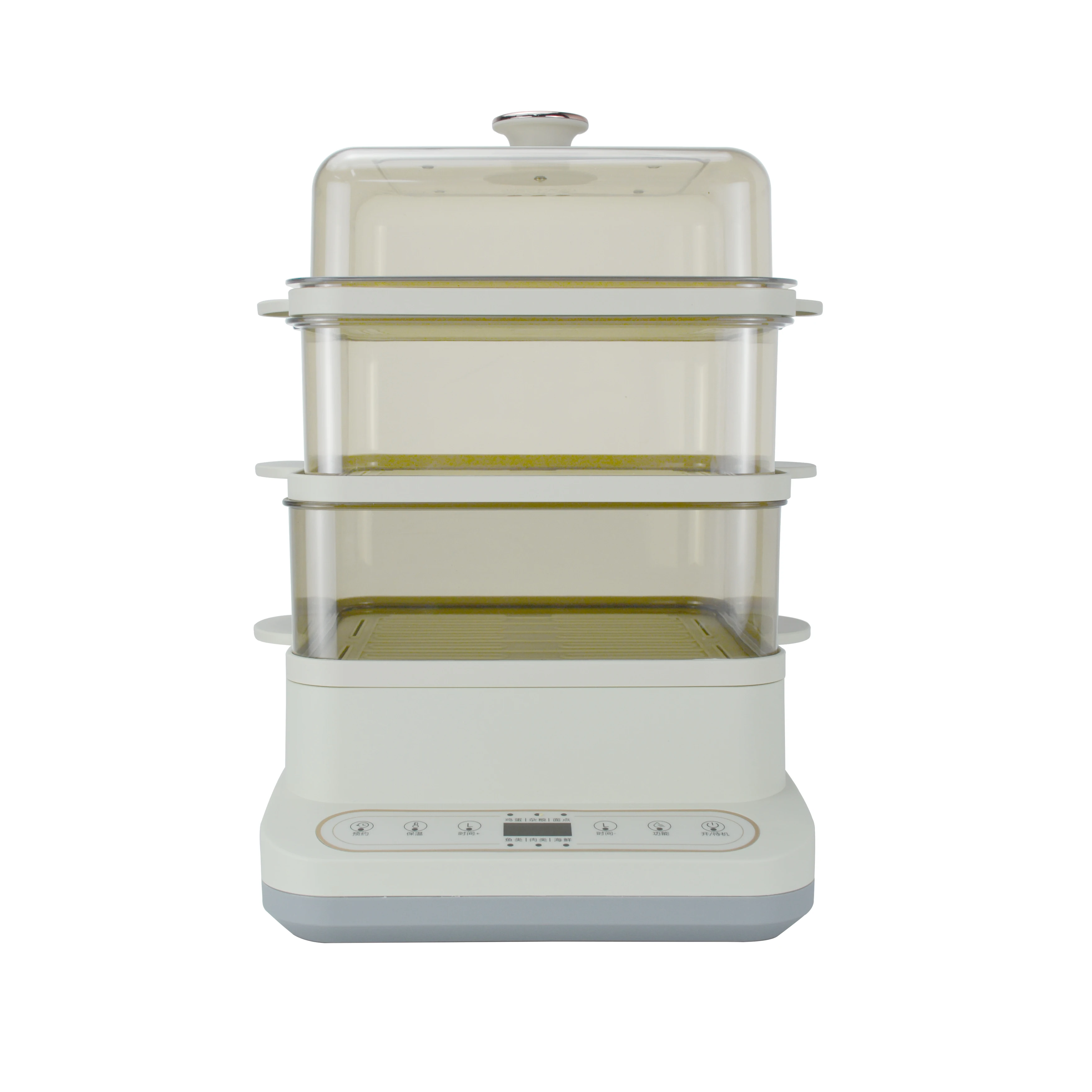 digital control electric frying pan with steamer electric sweet corn steamer 22L