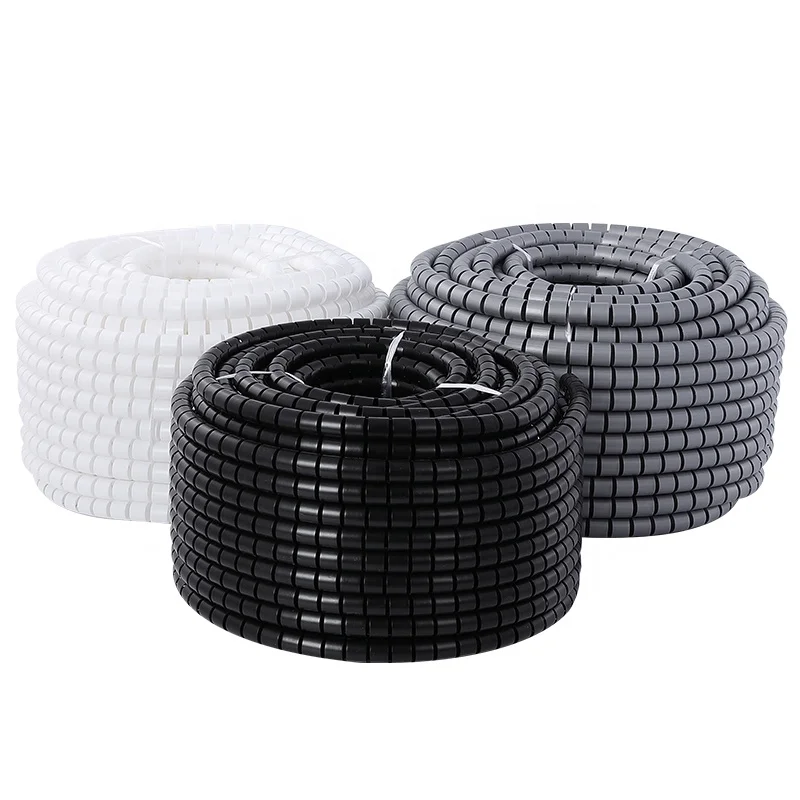 wrapping band cable protector Sleeve Cable Wrap spiral wrapping cords management pipe wire