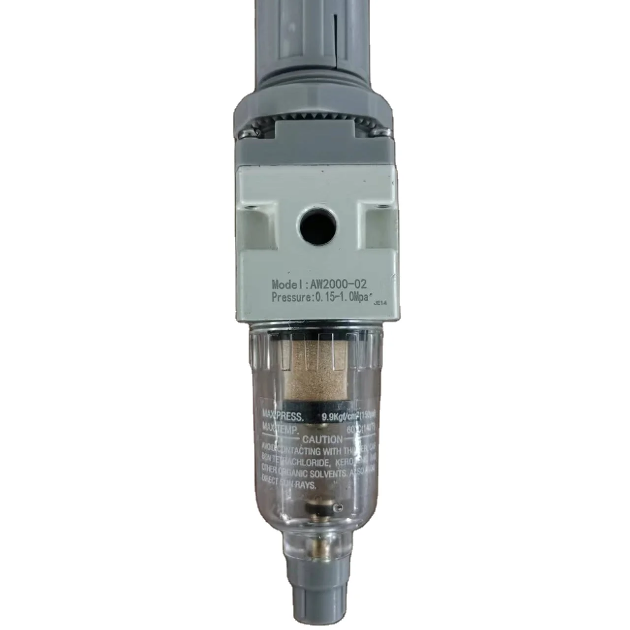 AW2000-02 Pneumatic Filter Regulator Air Filter Regulator Lubricator Combination Air Source Treatment Unit FRL