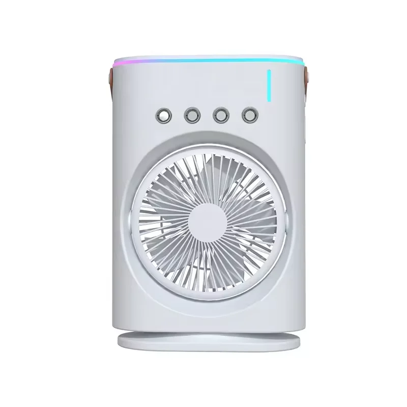 3 in 1 water cooler dc brushless motor  portable misting fan 350ml water spray fan