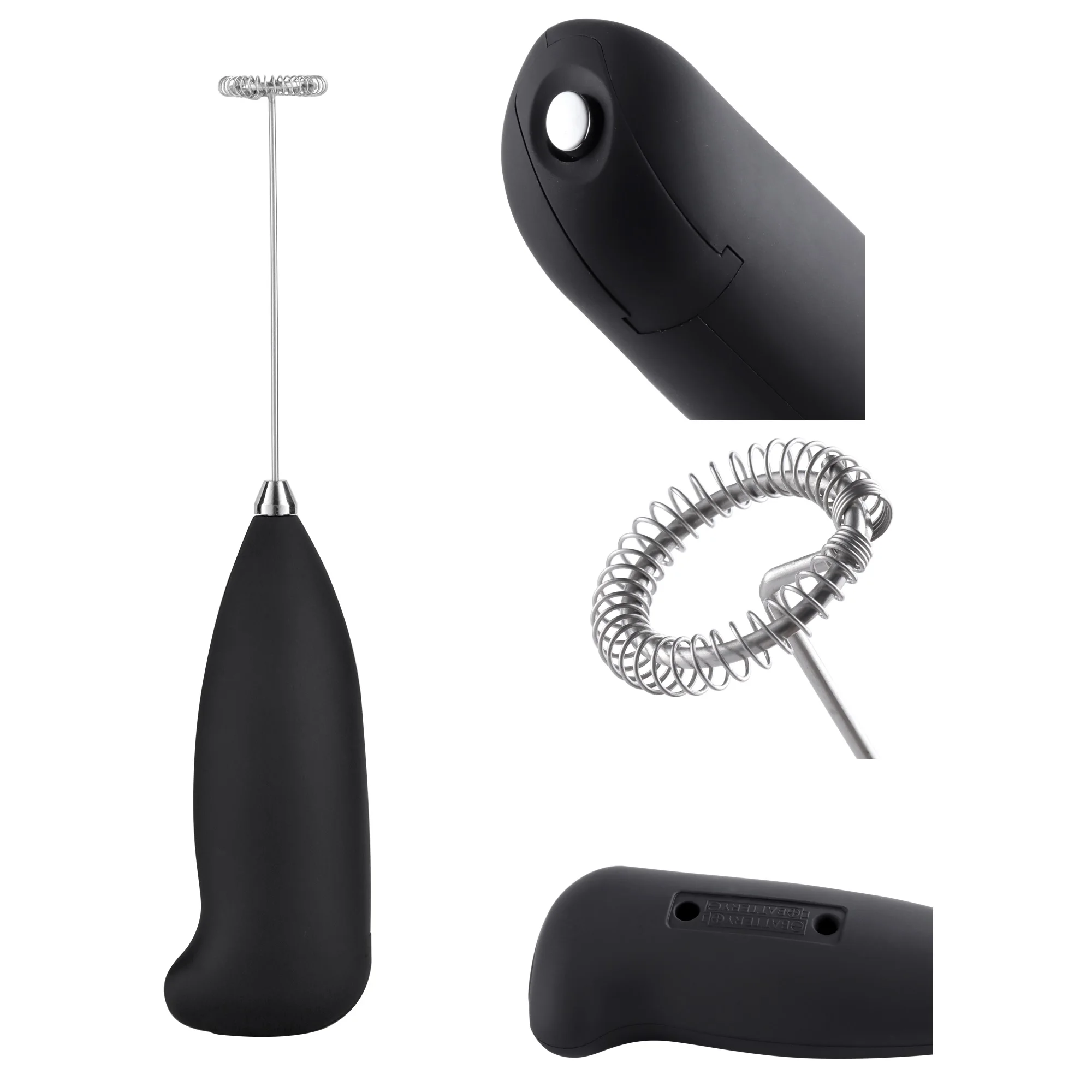 Wholesale Durable Handheld Milk Frother Electric Whisk- Easy Clean Milk Frother Wand & Mini Blender - Electric Coffee Frother