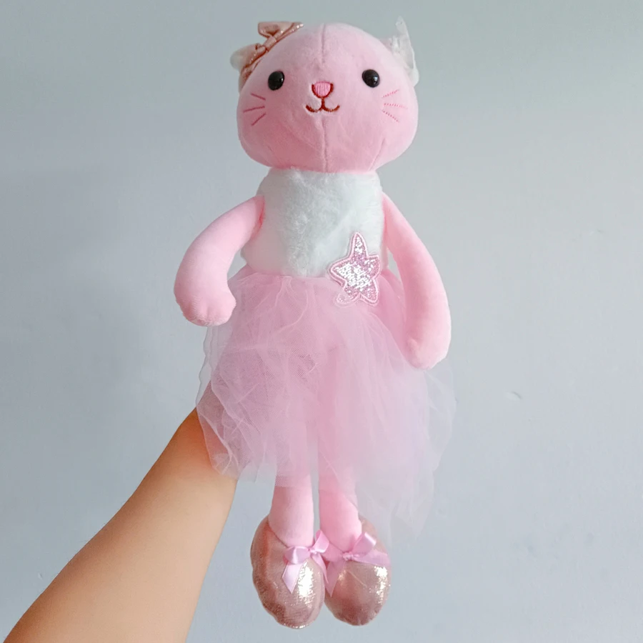 Animal Cat Plush Toys for Children Gifts Wholesale Soft Cotton Stuffed Plushie Doll Peluche Gatos Home Decoration
