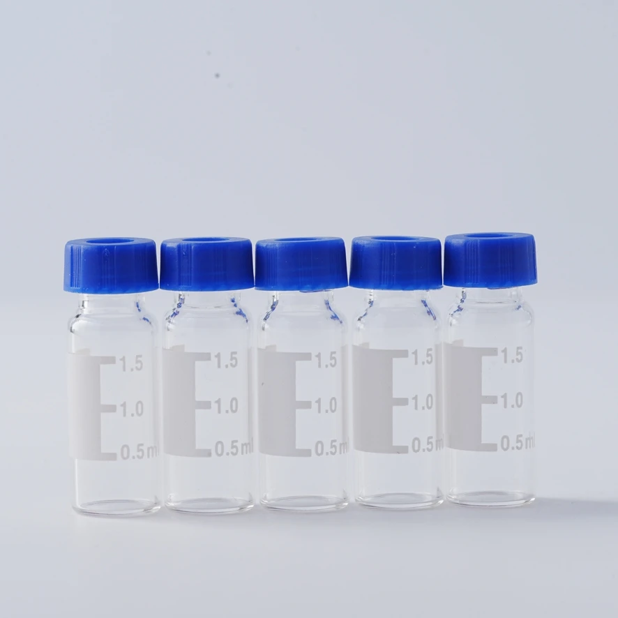 Munan COD water analysis vials HPLC Bottle Tubular Amber Clear Glass Bottle