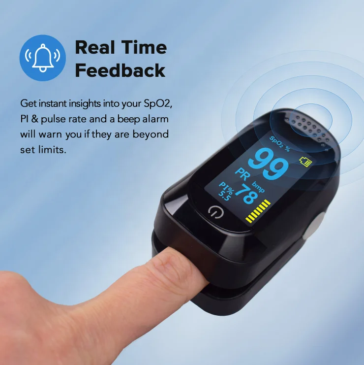 IMDK Spo2 Monitor Blood Oxygen Saturation Cheap Finger Pulse Oximeters  Measuring Black Oximeter adult pc spo2 sensor usb fin