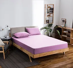 Вязаный чехол на матрас, полноразмерный чехол на молнии, чехол на матрас с полиуретановым покрытием