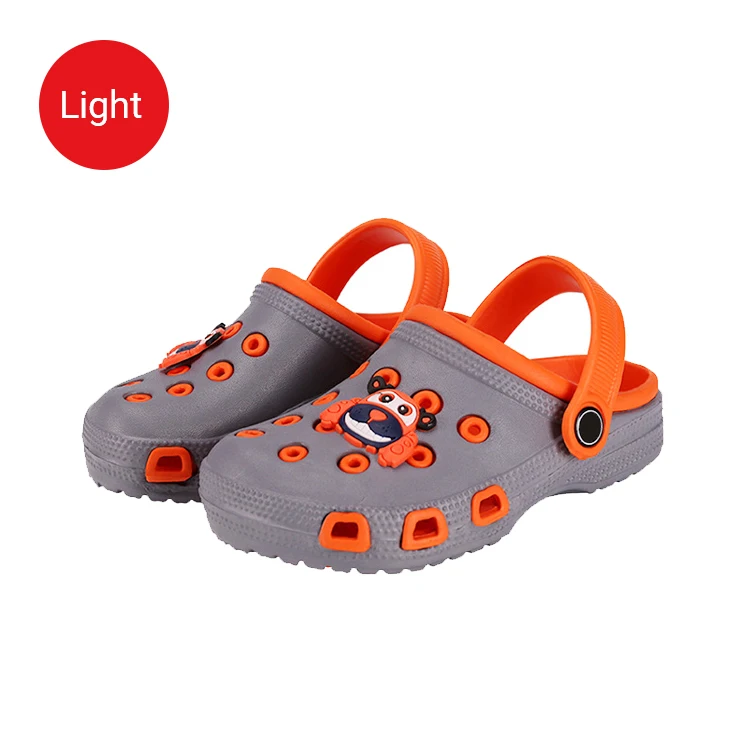 Hot Sale Children Beach Shoes Non-slip Outsole Light Weight Kids Garden Shoes EVA Clog Shoes