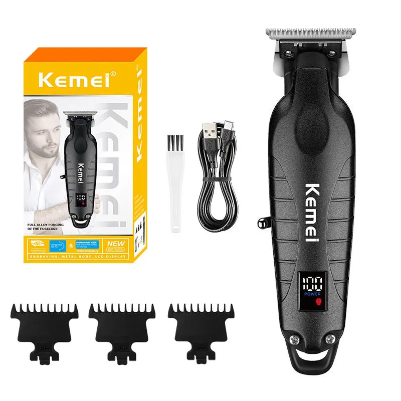 Kemei 2293 профессиональные беспроводные триммеры для волос 0 мм