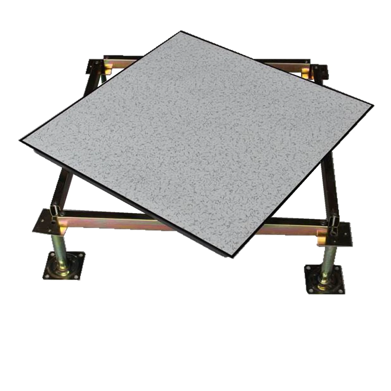 Заводская цена, антистатический пол, полностью стальной цементный поднятый пол для строительства офиса и компьютерной комнаты