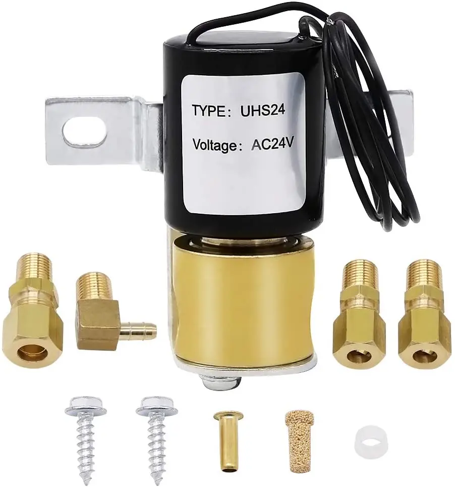 UHS24 Universal Humidifier Solenoid Valve Kit 24 Volt  Compatible with HE220 HE225 HE260 HE265 A. 4040 990-53  320016939-002