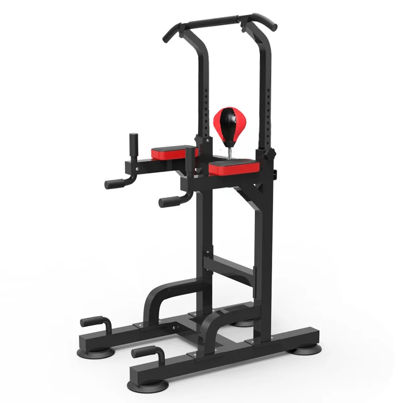 HOT SALE Gym fitness equipment dip station power tower dip station multi functional pull up station with boxing training