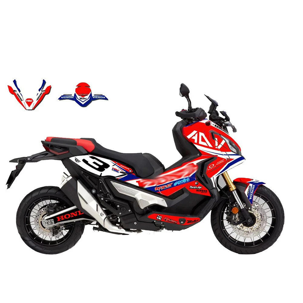 Для H-Onda X-ADV750 новые наклейки украшения к рулю мотоцикла велосипеда всего тела