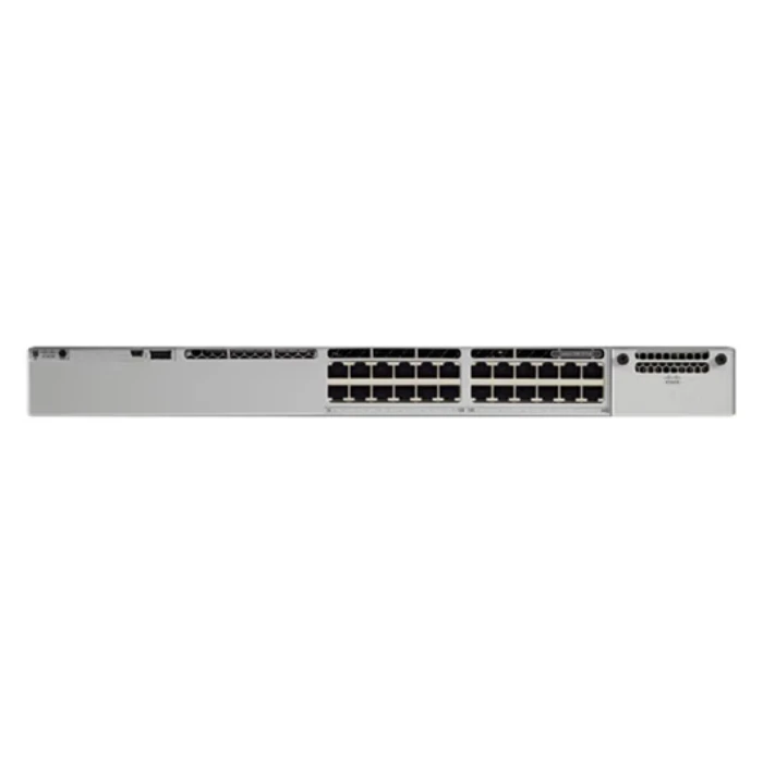 Brand new original 9300 24-Port Modular Uplink Data Only, Network Essentials Layer 3 Gigabit Switch for Cisco C9300-24T-E