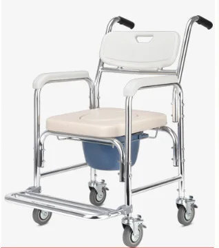 China Rehabilitation Therapy Supplies Bedside Commode Chair Hospital Toilet Chair For Elder And Disabled Adults